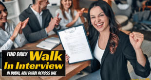 Walk In Interview In Dubai