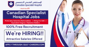 Canadian Specialist Hospital Dubai Jobs