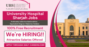University Hospital Sharjah Careers