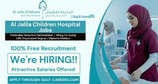 Al Jalila Childrens Hospital Careers