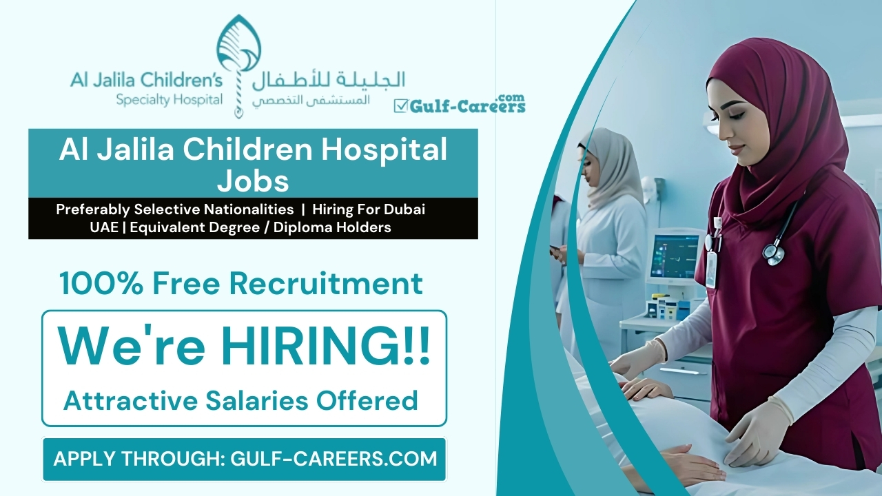 Al Jalila Childrens Hospital Careers