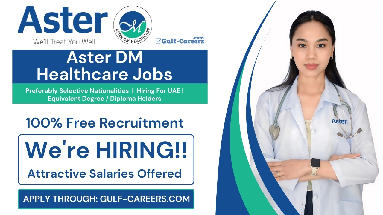 Aster DM Healthcare Careers