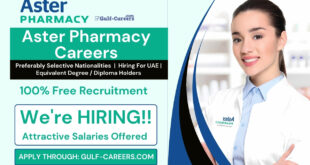 Aster Pharmacy Careers