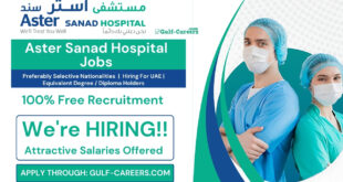 Aster Sanad Hospital Careers