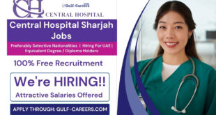 Central Hospital Sharjah Careers