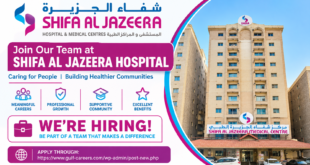 Shifa Al Jazeera Medical Centre Careers 2026