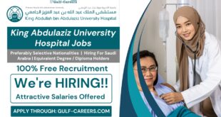 King Abdulaziz University Hospital Careers