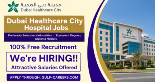 Dubai Healthcare City Jobs