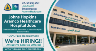 Johns Hopkins Aramco Healthcare Careers