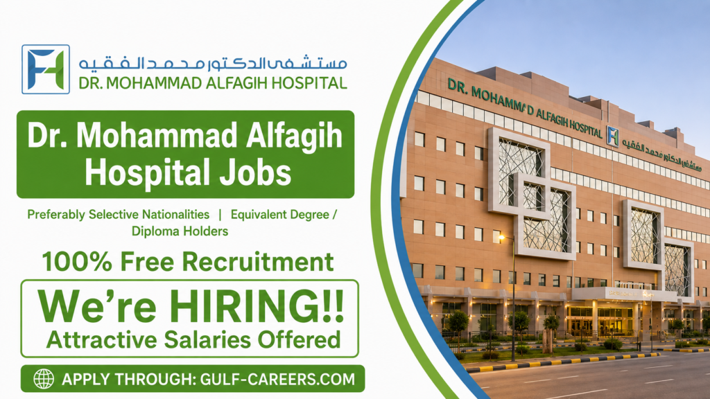 Dr. Mohammad Alfagih Hospital Careers