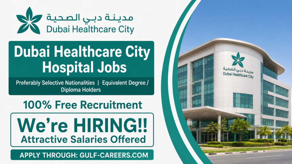 Dubai Healthcare City Jobs