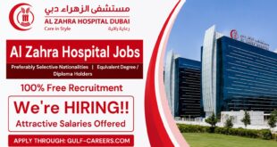 Al Zahra Hospital Jobs
