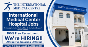 The International Medical Centre Jobs