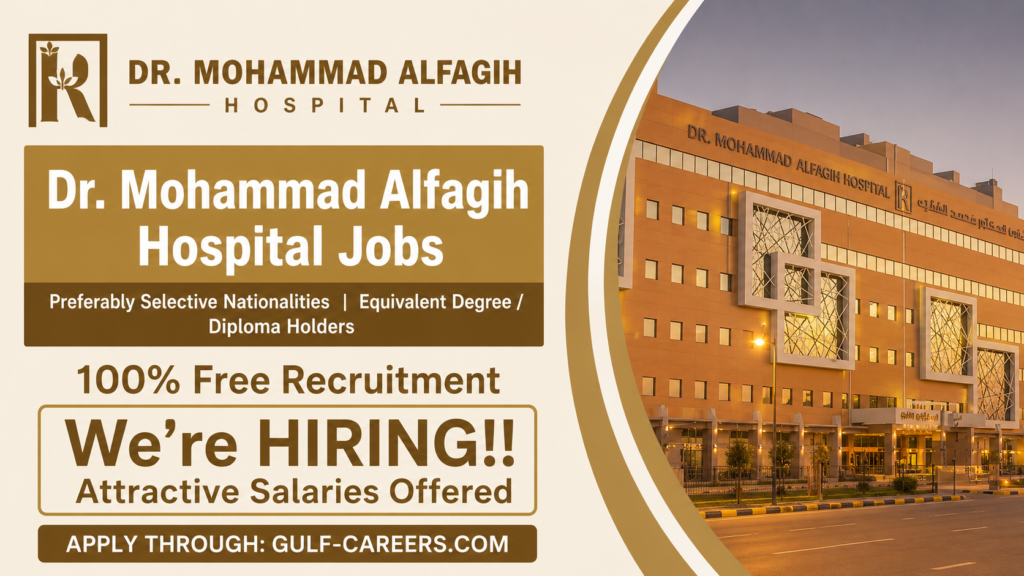 Dr Mohammad Alfagih Hospital Careers