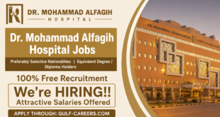Dr Mohammad Alfagih Hospital Jobs