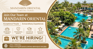 Mandarin Oriental Jumeira Dubai Jobs
