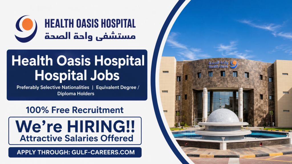 Health Oasis Hospital Careers 2026