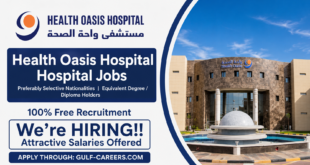 Health Oasis Hospital Careers 2026