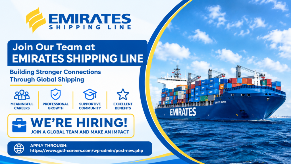 Emirates Shipping Line Jobs
